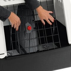 Ferplast Atlas Car 100 Orta ve Büyük Irk Araç İçi Köpek Taşıma Çantası Gri 100x60x66 Cm