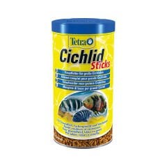 Tetra Cichlid Sticks Akvaryum Balık Yemi 1 Lt