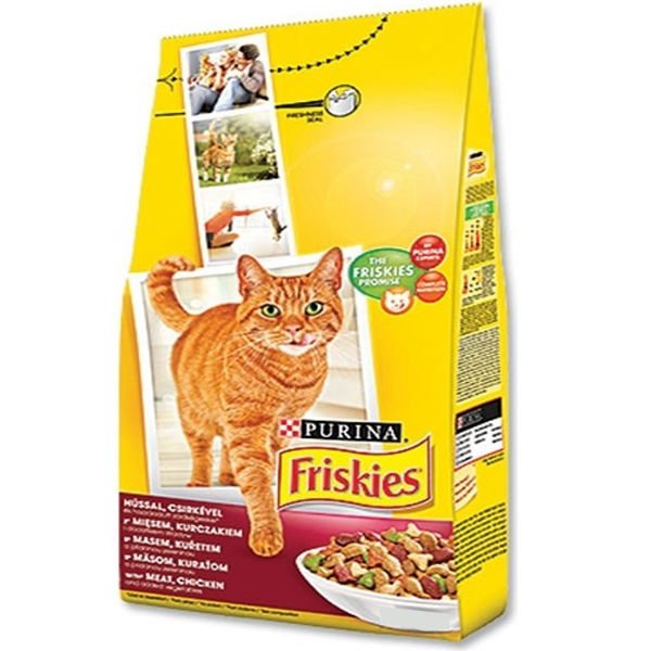 Friskies Etli Tavuklu Ve Sebzeli Yetişkin Kedi Maması 10 Kg