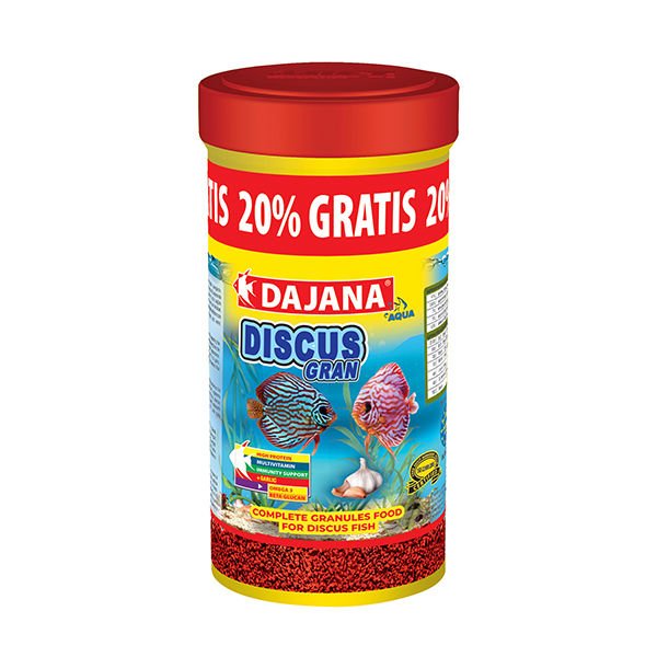 Dajana Discus Premium Akvaryum Balık Yemi 250+50 Ml 90 Gr