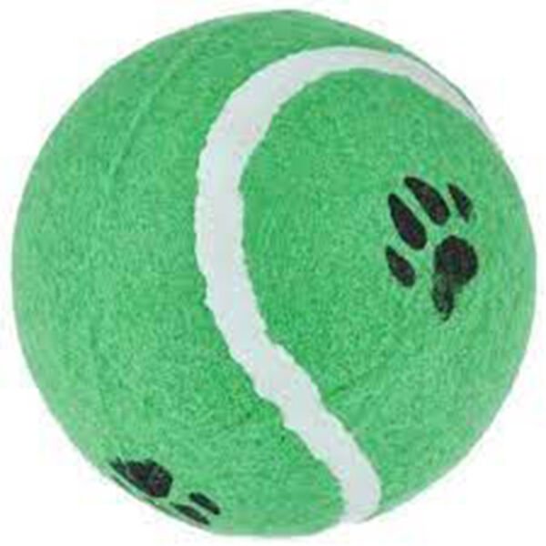 Beeztees Pati Desenli Tenis Topu Köpek Oyuncağı 12 Cm