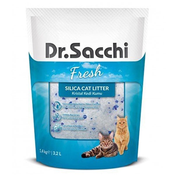 Dr.Sacchi Silika Kedi Kumu 1 Adet 1.4 Kg