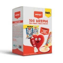 Wanpy Karışık Lezzetler Mega Avantaj Paketi Sıvı Kedi Ödül Maması 100 Adet 14 Gr
