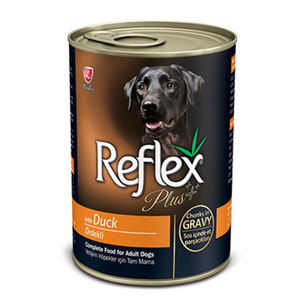 Reflex Plus Ördekli Yetişkin Konserve Köpek Maması 400 Gr