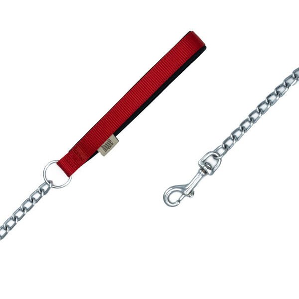 Doggie Comfort Dokuma Köpek Gezdirme Tasması Medium Kırmızı 3x110 Cm