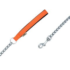 Doggie Comfort Dokuma Köpek Gezdirme Tasması Medium Turuncu 3x110 Cm