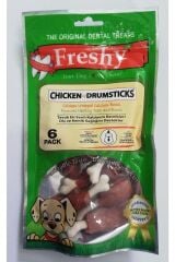 Freshy Tavuk Butları  Tavuk Etiyle Sarmalanmış Kalsiyum Kemikleri Köpek Ödülü 90gr