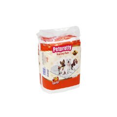 Petpretty Tuvalet Eğitim Çiş Pedi Naturel 60x90 10'Lu