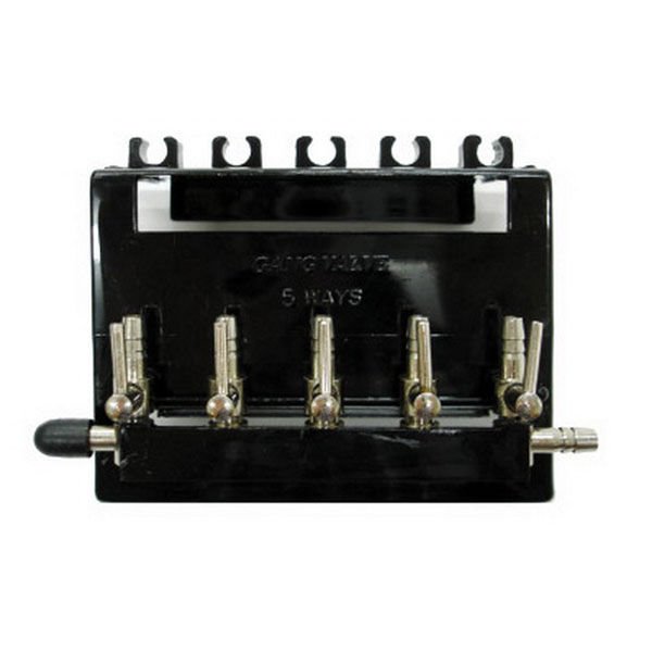 Ista Akvaryum Metal Musluk 5 Çıkışlı