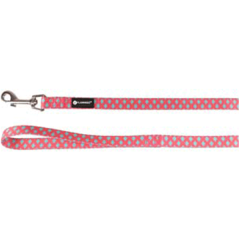 Flamingo Sue Köpek Gezdirme Kayışı Pembe-Yeşil 120 Cm 15 Mm
