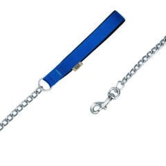 Doggie Comfort Dokuma Köpek Gezdirme Tasması Medium Mavi 3.5x110 Cm