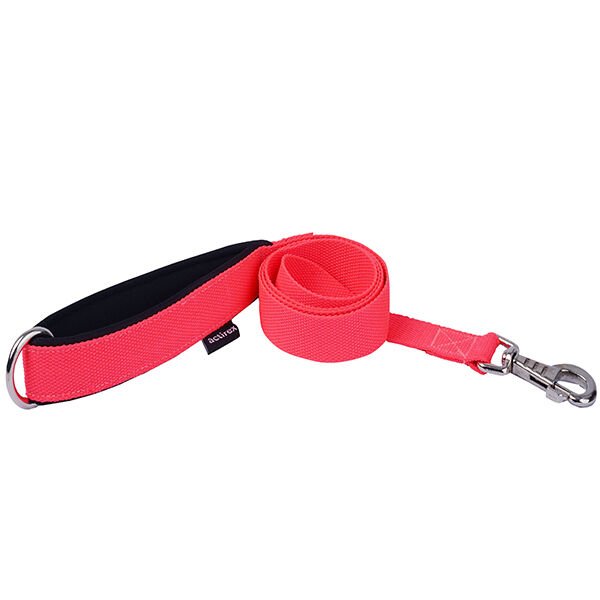 Actirex Neon Köpek Gezdirme Tasması Kırmızı 3x100 Cm