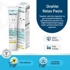 OneVet Relax Paste Stres Ve Anksiyete Azaltıcı Kedi Maltı 50 Gr