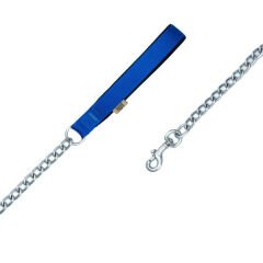 Doggie Comfort Dokuma Köpek Gezdirme Tasması Medium Mavi 4x110 Cm