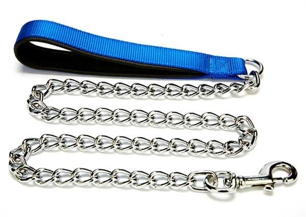 Doggie Comfort Dokuma Köpek Gezdirme Tasması Medium Mavi 4x110 Cm