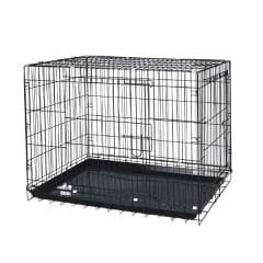 Dayang 044C Köpek Kafesi Siyah 108x69x77.5h cm