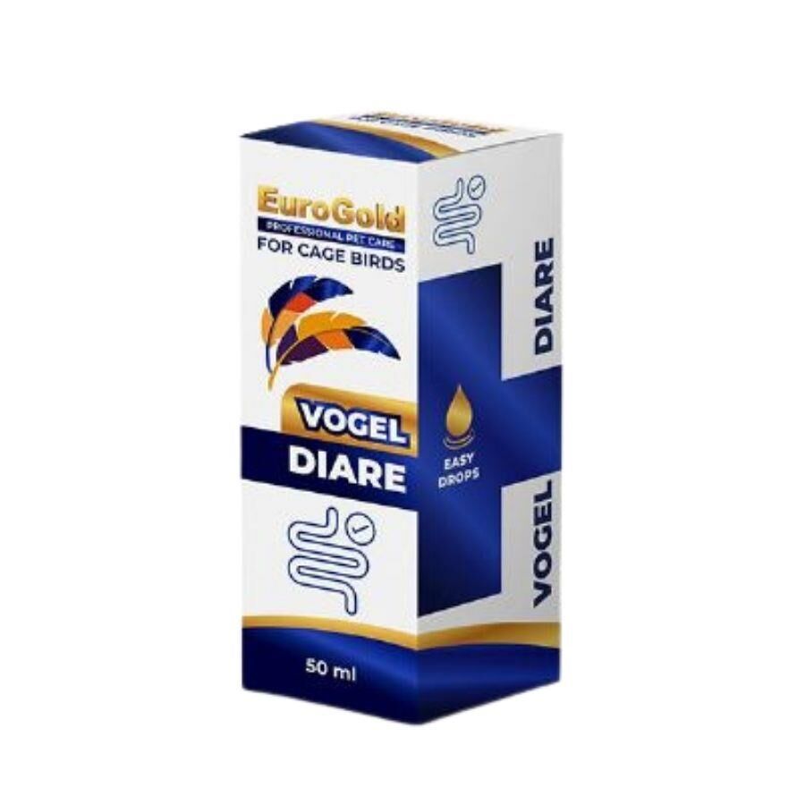 EuroGold Vogel Diare Kuşlar İçin Sindirim Sistemi Destekleyici Damla 50 Ml