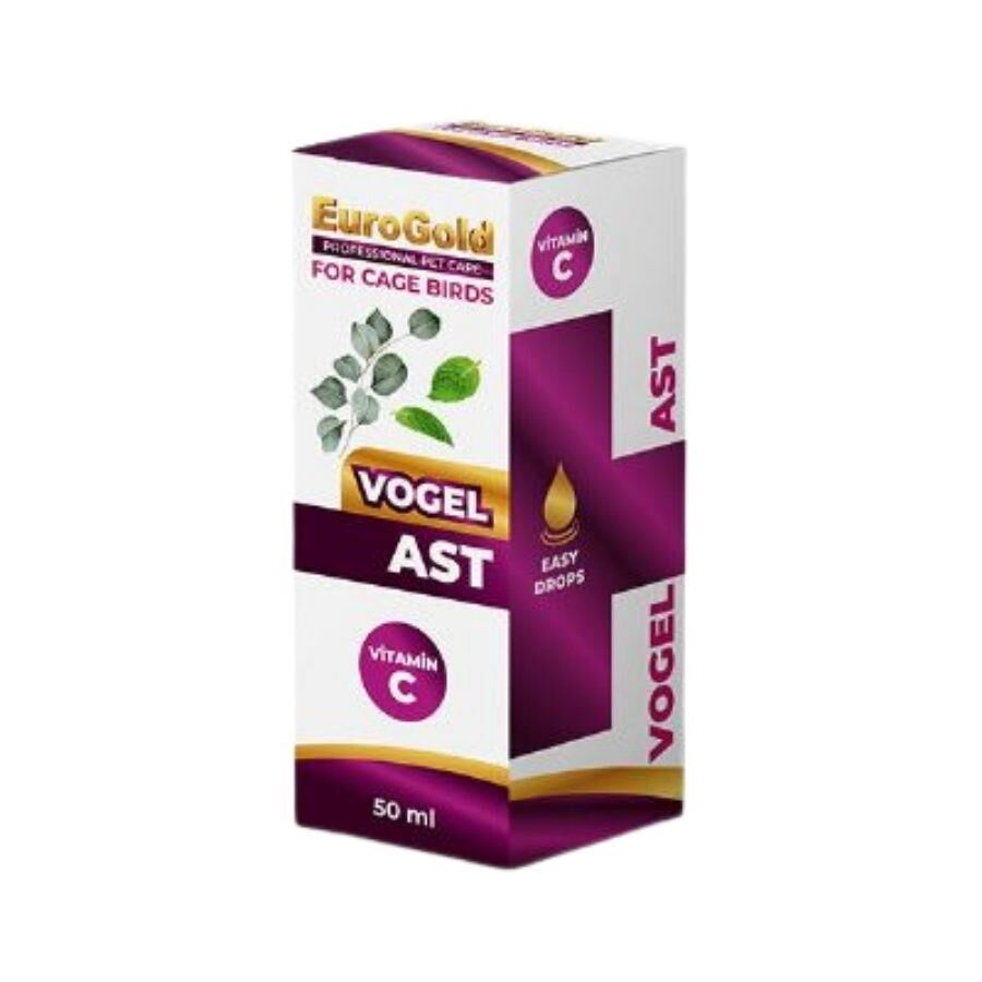 EuroGold Vogel Ast Kuşlar İçin Solunum Güçlendirici Damla 50 Ml