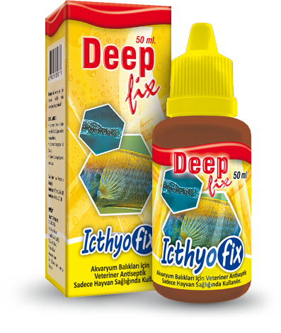 Deep Fix İchthyoFix Beyaz Benek Hastalığı İçin Solüsyon 50 Ml