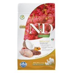 N&D Quinoa Skin Coat Bıldırcın Yetişkin Köpek Maması 800 Gr