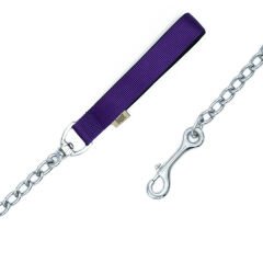 Doggie Comfort Dokuma Köpek Gezdirme Tasması Medium Mor 4.5x80 Cm