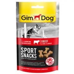 Gimdog Sportsnacks Sığır Etli Köpek Ödül Maması Tablet 1 Adet 60 Gr