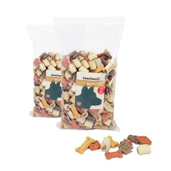 Beeztees Jolly Mix Köpek Ödül Bisküvisi 1400 Gr