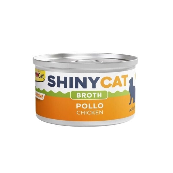 Gimcat Shinycat Broth Sos İçinde Tavuklu Konserve Kedi Maması 70 Gr 1 Adet