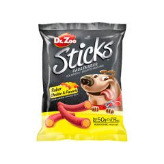 Dr. Zoo Sticks Cheddar-Pastırmalı Köpek Ödülü 50 Gr