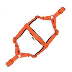 Doggie Comfort Dokuma Ronin Köpek Göğüs Tasması Medium Turuncu 2x45-55 Cm