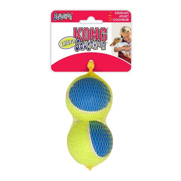 Kong Squekair Ultra Top Köpek Oyuncağı 2 Adet 8 Cm