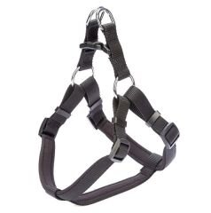 Doggie Comfort Dokuma Ronin Köpek Göğüs Tasması Large Siyah 2x55-65 Cm