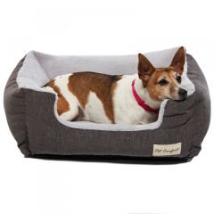 Pet Comfort Echo Mirandus Kedi ve Köpek Yatağı Antrasit Small 50x60 Cm