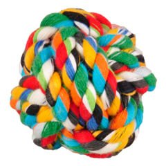 Flamingo Renkli Pamuk Top Köpek Oyuncağı 5.5 Cm