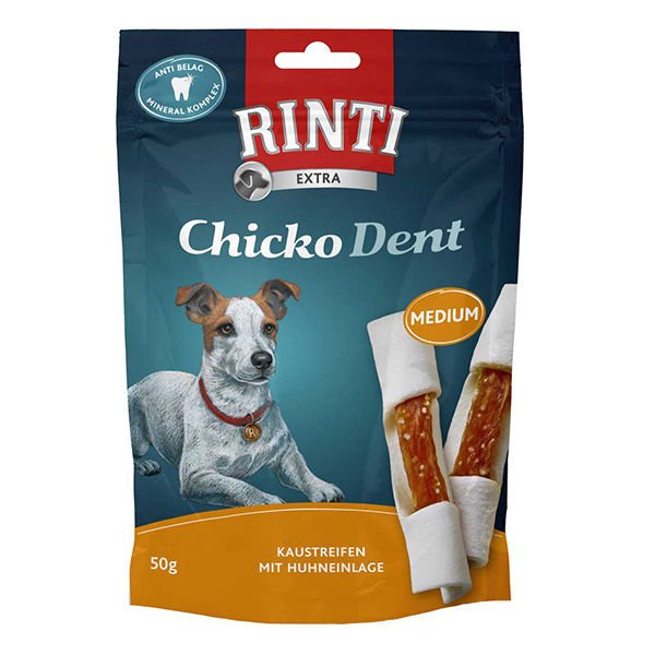 Rinti Chicko Dent Extra Tavuklu Köpek Ödül Maması 50 Gr