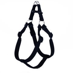 Doggie Comfort Dokuma Ronin Köpek Göğüs Tasması Xlarge Siyah 2.5x65-75 Cm