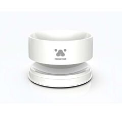 Pawgether Bowl 1S Plastik Kedi ve Köpek Mama ve Su Kabı 850 Ml 19.6x19.6x8.6 Cm Beyaz