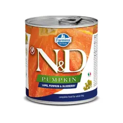 N&D Pumpkin Balkabaklı Kuzu Etli Yetişkin Konserve Köpek Maması 1 Adet 285 Gr