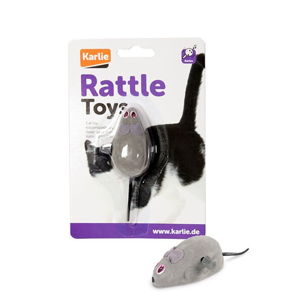 Karlie Kurmalı Fare Kedi Oyuncağı 6 Cm
