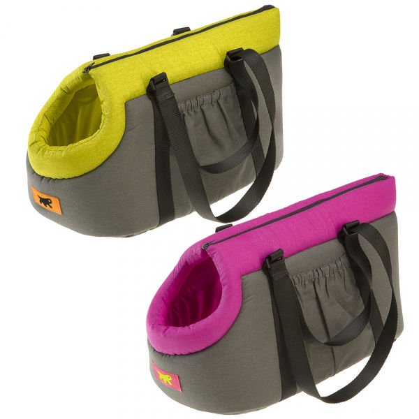 Ferplast Borsello 60 Kumaş Kedi ve Köpek Taşıma Çantası Large Pembe 48x26x26 Cm