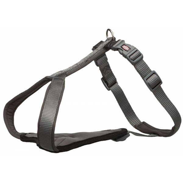 Trixie Köpek Premium Göğüs Tasması Gri Xlarge 25 Mm 85-105 Cm