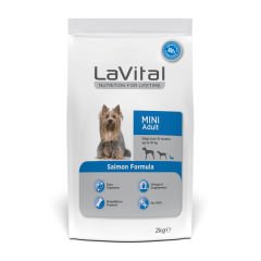 Lavital Küçük Irk Somonlu Yetişkin Köpek Maması 2 Kg