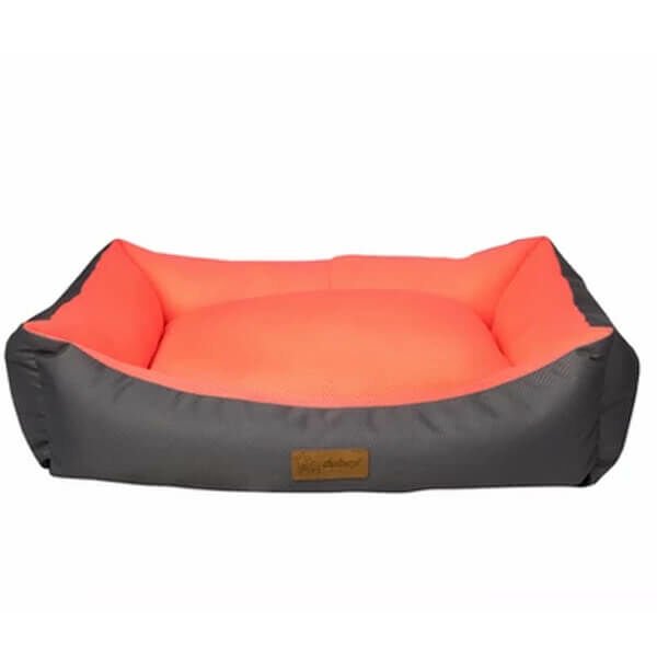 Dubex Dondurma Dikdörtgen Köpek ve Kedi Yatağı Gri/Pembe Xlarge 95x70x22 Cm