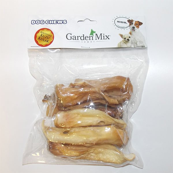 Garden Mix Kurutulmuş Kuzu Kulak Köpek Ödül Maması 100 Gr