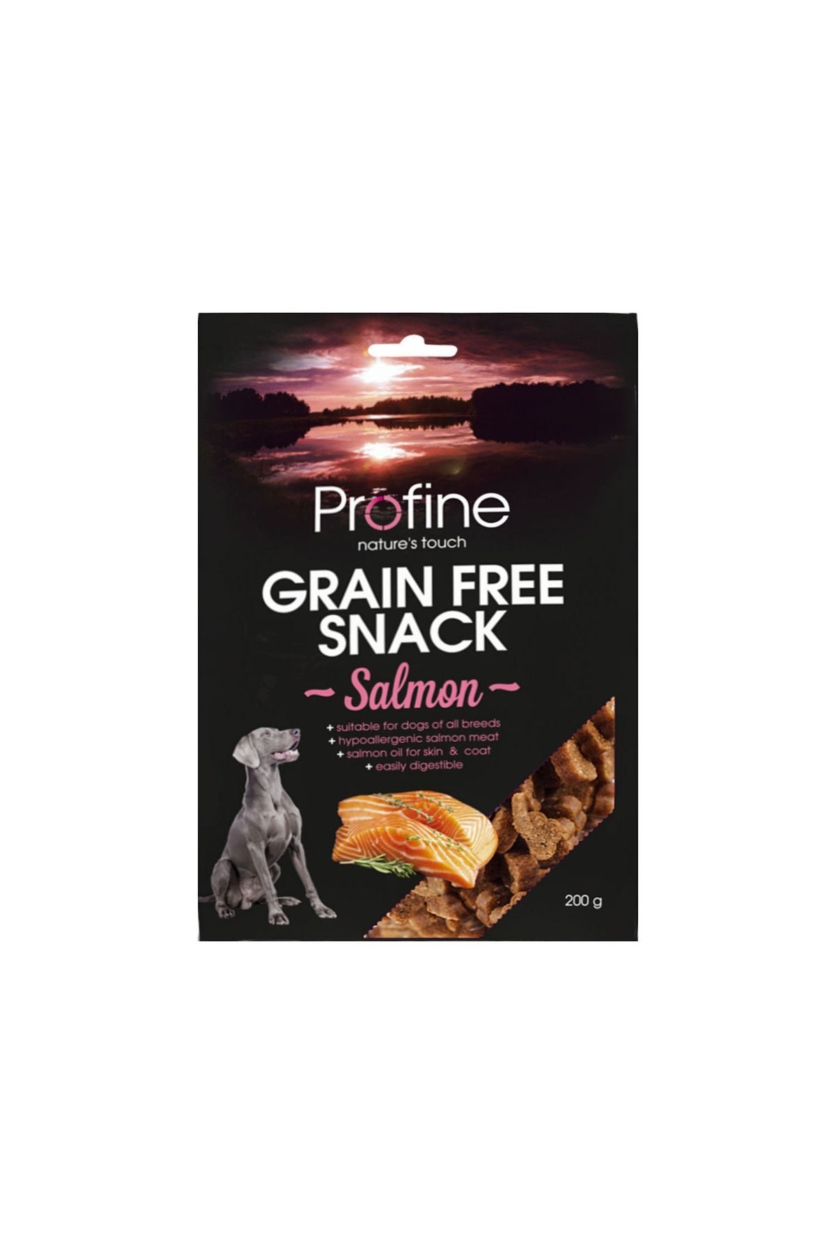 Profine Somonlu Tahılsız Atıştırmalık Köpek Ödülü 200 gr