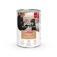 Mera Pure Sensitive Adult Hindili Yetişkin Köpek Konservesi 400 Gr