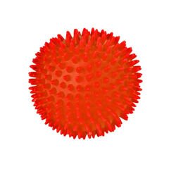 Trixie Vinil Kirpi Dokulu Top Köpek Oyuncağı 7 Cm