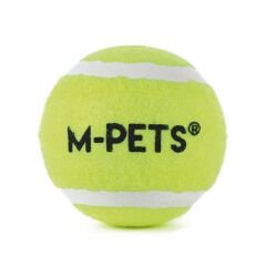 M-Pets Hop Tenis Topu Köpek Oyuncağı 6.4 Cm 3 Adet Sarı