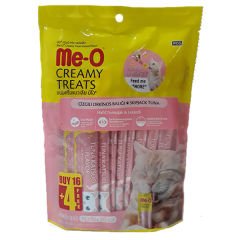 Meo Creamy Çizgili Orkinos Balığı Kedi Ödül Maması 20x15 Gr