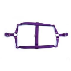 Doggie Comfort Dokuma Ronin Köpek Göğüs Tasması Xxlarge Mor 2.5x70-80 Cm